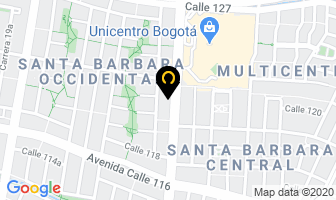 Mapa de Master Cambios en Bogotá D.C