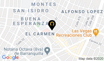 Mapa de Master Educational Books Ltda. en Barranquilla