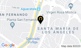 Mapa de Master English en Medellín