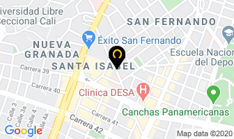 Mapa de Master Key Os Estimulation en Cali