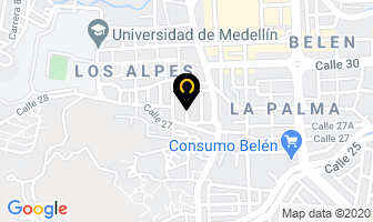 Mapa de Master Quimica Ltda. en Medellín
