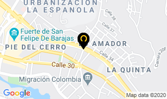 Mapa de Master Sound en Cartagena