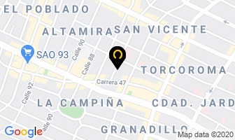 Mapa de Master Vet Master Pet en Barranquilla