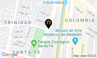 Mapa de Masterdoor Internacional en Medellín