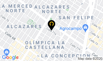 Mapa de Masterprint S.a. en Bogotá D.C