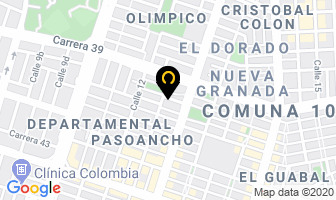 Mapa de Mastertel en Cali