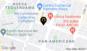 Mapa de Matallana Audrey Mary en Cali