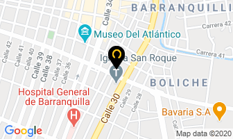Mapa de Materiales Atlántico en Barranquilla