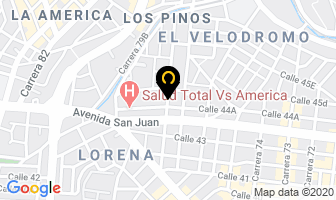 Mapa de Materiales G M A en Medellín
