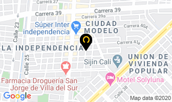 Mapa de Materiales Miguel Lopez en Cali