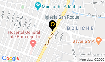 Mapa de Materiales Para Colchones en Barranquilla