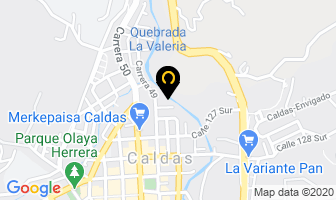 Mapa de Materiales Y Cerámicas Mademor en Medellín