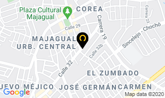 Mapa de Materiales Y Pinturas La 32 en Sincelejo