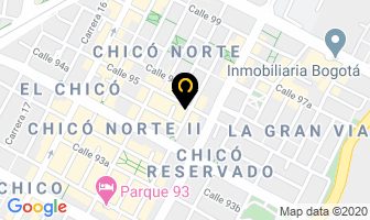 Mapa de Matiz en Bogotá D.C