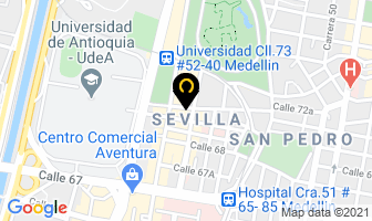 Mapa de Matrisa en Medellín