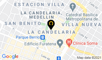 Mapa de Matrix Digital en Medellín