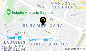 Mapa de Matrix Infinito en Medellín
