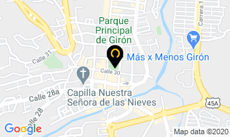 Mapa de Mauricio Dominguez en Girón