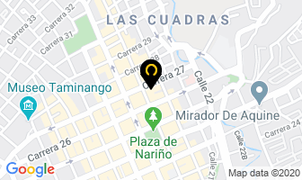 Mapa de Mauricio Montenegro Arquitecto en Pasto