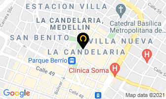 Mapa de Max Belleza en Medellín