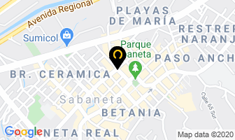 Mapa de Max Papitas en Sabaneta