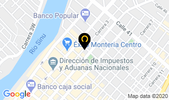 Mapa de Max Pinturas en Montería