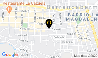 Mapa de Maxburguer en Barrancabermeja