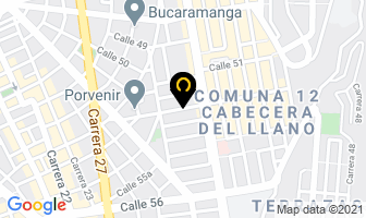 Mapa de Maxi Odonto en Bucaramanga