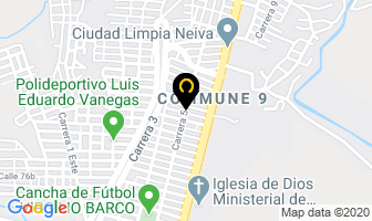 Mapa de Maxi Pollo en Neiva