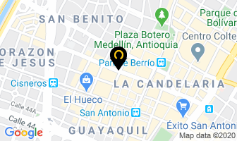 Mapa de Maxi Pollo en Medellín