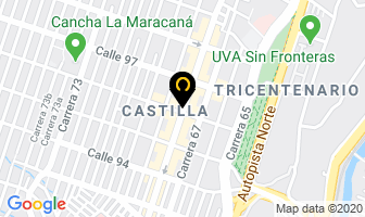 Mapa de Maxiandamios Y Equipos en Medellín
