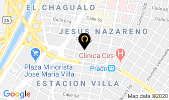Mapa de Maxifrio Ltda. en Medellín