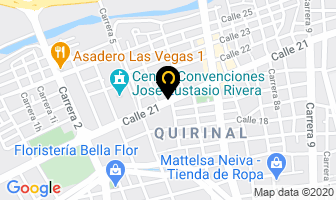 Mapa de Maxiimpresos Digitales en Neiva