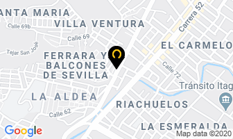 Mapa de Maxirelojes Eduard en Itaguí