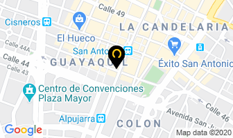 Mapa de Maxitennis en Medellín