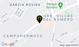 Mapa de Maxpoder en Bucaramanga