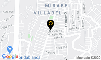 Mapa de Maxxpollo Express en Floridablanca