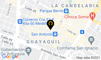 Mapa de Maxy Papas en Medellín