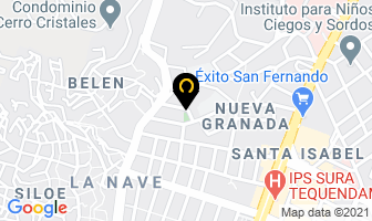 Mapa de Mayolo Rodríguez Luis Hernando en Cali