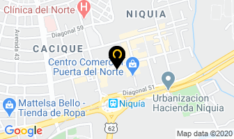 Mapa de Mayoral De La Moda en Bello