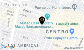 Mapa de Mayu's Lencería en Popayán