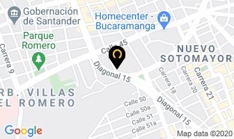 Mapa de Mazda Partes en Bucaramanga