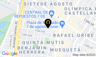 Mapa de Mazda Speed Repuestos Originales en Bogotá D.C