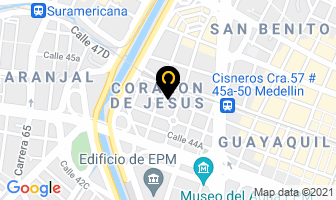 Mapa de Mazda Todo en Medellín