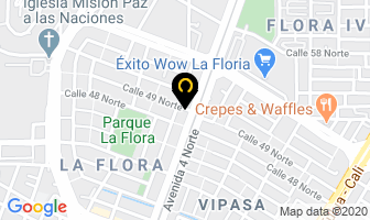 Mapa de Mb Comunicación Y Publicidad en Cali