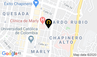 Mapa de Mb Ortodoncia en Bogotá D.C