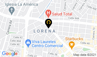 Mapa de Mc Multimedia Comunicaciones en Medellín