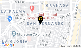 Mapa de Mc Papeleria en Medellín