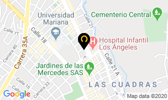 Mapa de Mcs Medios De Comunicación Y Sistemas en Pasto
