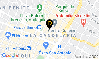 Mapa de Md Colombia en Medellín